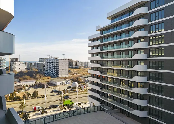 Apartment Japandi - Odyssey Pool & Năvodari